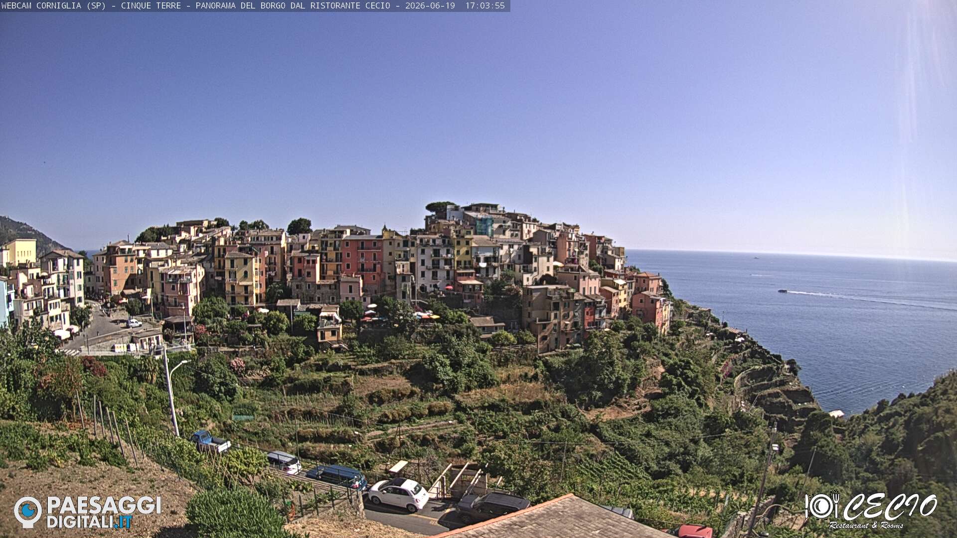Webkamera - Corniglia