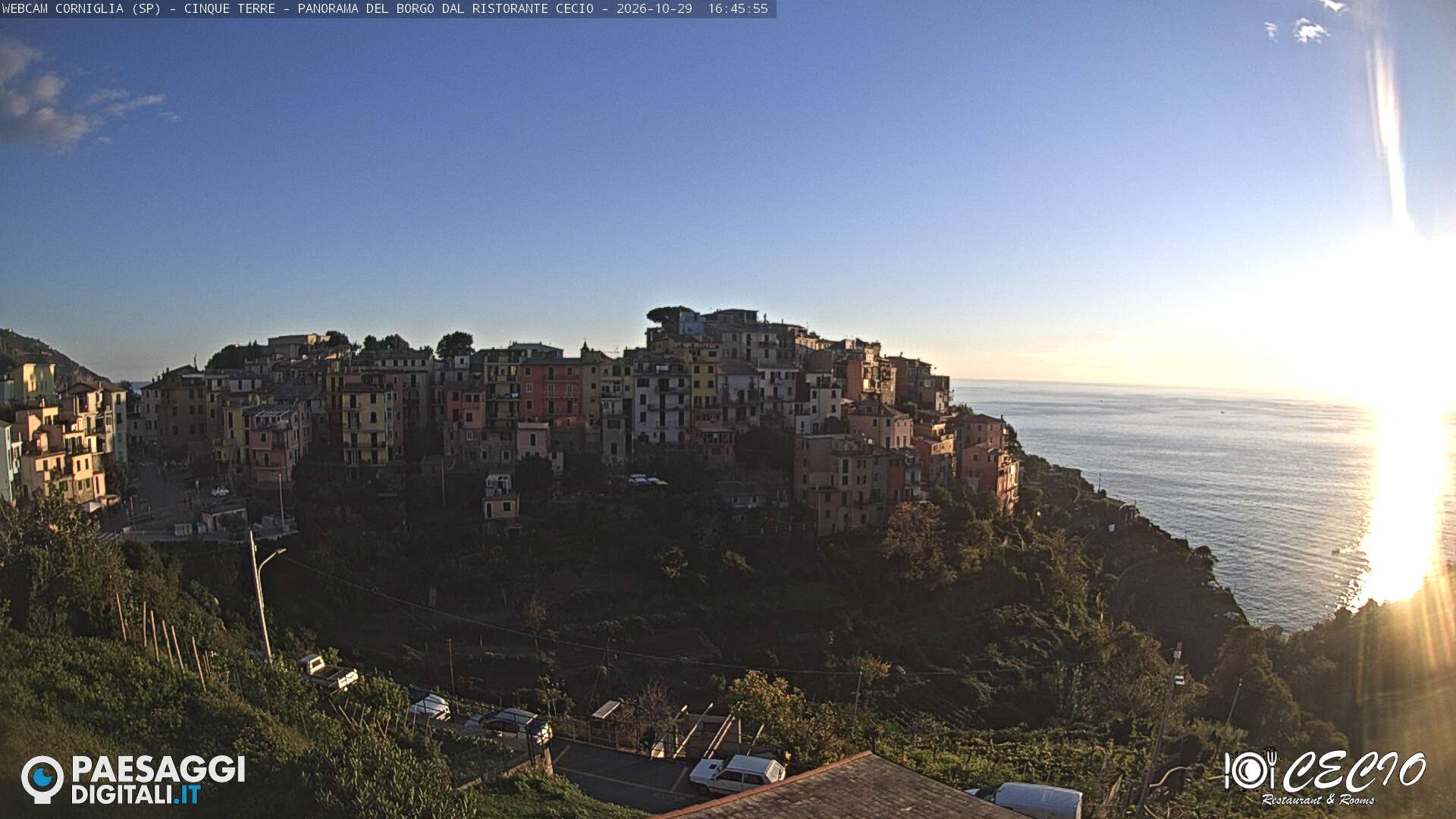 Webkamera - Corniglia