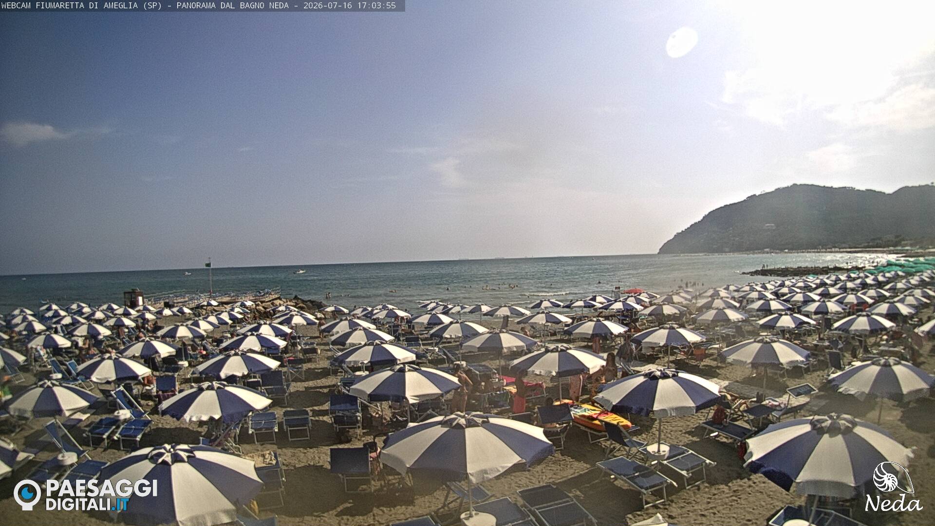 Webkamera - Fiumaretta di Ameglia